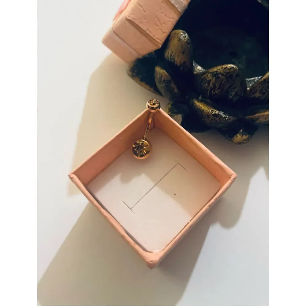 GOLD BLING NAVAL RING - Picture 4 of 4